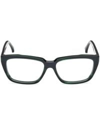 Max Mara - Square Frame Glasses - Lyst