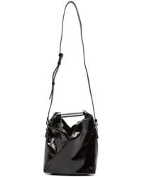 MM6 by Maison Margiela - Japanese Patent Leather Tote Bag - Lyst