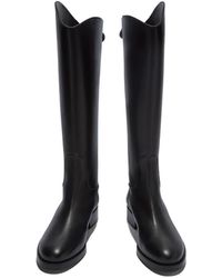 Aeyde - Solid Color Knee High Boots - Lyst