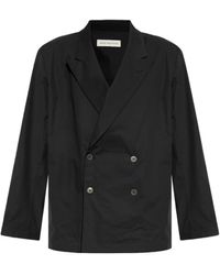 Dries Van Noten - Double-Breasted Tailored Blazer - Lyst
