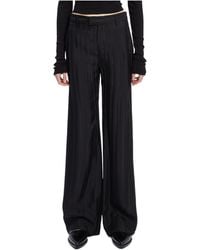 Ann Demeulemeester - Maaike Flared Leg Comfort Trousers - Lyst