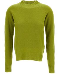 Drumohr - High-Neck Knitted Sweater - Lyst