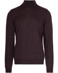 BOSS - Boss Roll-Neck Knitted Jumper - Lyst