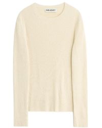 Our Legacy - Compact Ribbed Knitted Sweater - Lyst