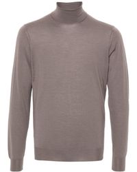 Drumohr - Roll-Neck Merino Wool Jumper - Lyst