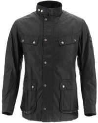 Barbour - Duke High-Neck Wax Jacket - Lyst