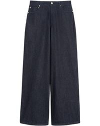 Max Mara - Logo-Patch Five-Pocket Jeans - Lyst