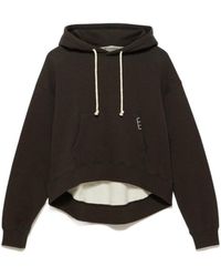 JW Anderson - Jw Anderson Curved Hem Hoodie - Lyst