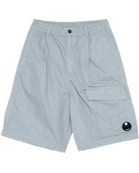 C.P. Company - Micro Reps Lens Boxy Shorts - Lyst