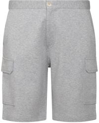 Brunello Cucinelli - Pocket Detailed Cargo Shorts - Lyst