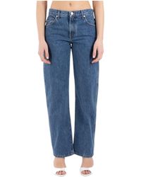 KHAITE - Belt Loops Jeans - Lyst