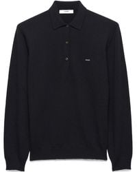 Prada - Wool Polo Sweater - Lyst