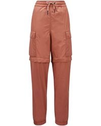 Moncler - Grenoble Pocket Detailed Cargo Trousers - Lyst