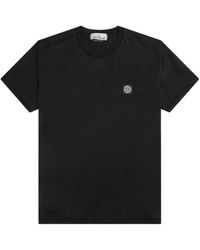 Stone Island - Compass Patch Logo T-Shirt - Lyst