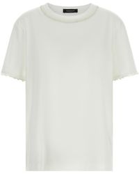 Fabiana Filippi - Embroidery T-Shirt - Lyst