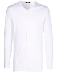 Tom Ford - Crewneck Henley Pajama T-Shirt - Lyst