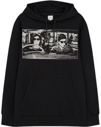 Paul Smith - Graphic-Print Drawstring Hoodie - Lyst
