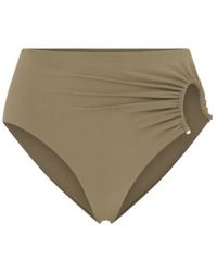 Christopher Esber - Crescent Ruched Bikini Bottoms - Lyst