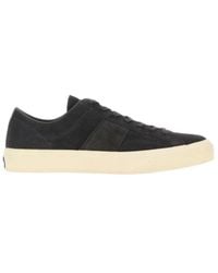 Tom Ford - Cambridge Suede Low-Top Sneakers - Lyst