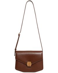 Officine Generale - Officine Générale Junebag Flap Crossbody Bag - Lyst