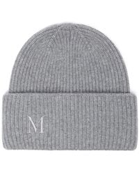 Max Mara - Mmretina Ribbed Beanie - Lyst