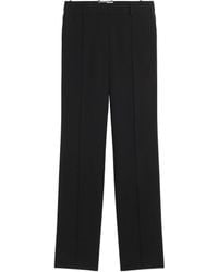 Lanvin - Straight Leg Cropped Trousers - Lyst