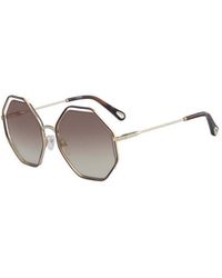 Chloé - Chloé Eyewear Poppy Octagonal Frame Sunglasses - Lyst