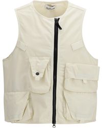 Stone Island - Micro Ripstop Utility Vest - Lyst