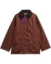 Barbour - Paul Smith Loves Giacca Cerata "Beaufort" - Lyst