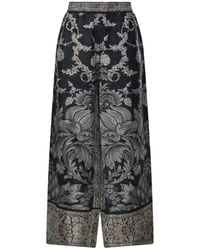 Pierre Louis Mascia - Aloes Wide-Leg Pants - Lyst