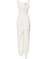 Vivienne Westwood - Bridal Panther Gathered Corset Dress - Lyst
