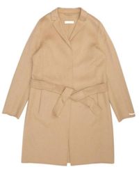 Max Mara - Logo Coat - Lyst