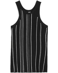 TOTEME - Totême Braid Sleeveless Ribbed Tank Top - Lyst