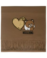 Moschino - Wool Scarf - Lyst