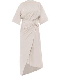 Balenciaga - Wrapped T-Shirt Dress - Lyst