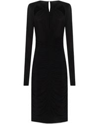 Isabel Marant - Logane Ruched Detailed Midi Dress - Lyst