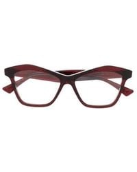 Bottega Veneta - Eyewear Cat-Eye Frame Glasses - Lyst