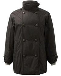 Brunello Cucinelli - Double-Breasted Coat - Lyst
