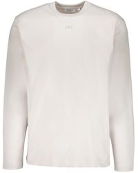 Off-White c/o Virgil Abloh - Brushed Arrows Long-Sleeve T-Shirt - Lyst