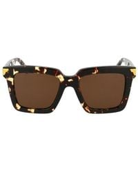 Bottega Veneta - Square-Frame Sunglasses - Lyst