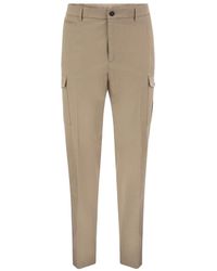Peserico - Multi-Pocket Casual Trousers - Lyst