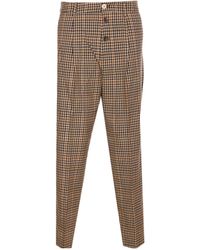 Liu Jo - Chequered Trousers - Lyst