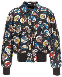 Moschino - Fantasy Cartoon Bomber Jacket - Lyst