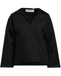 Tory Burch - Solid Color Long Sleeve Shirt - Lyst