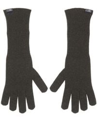 MM6 by Maison Margiela - Ribbed-Knit Wool-Blend Gloves - Lyst