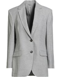 Brunello Cucinelli - Minimalist Single-Breasted Blazer - Lyst