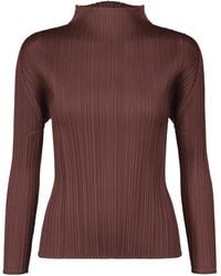 Pleats Please Issey Miyake - Pleats Please Issey Miyake Monthly Colors: January Top - Lyst