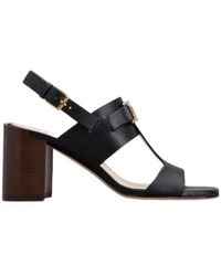 Tod's - Kate Logo Plaque Sandals - Lyst