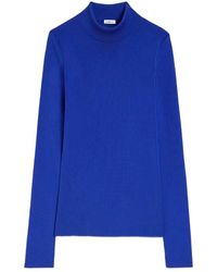 Jil Sander - Technical Mock-Neck Sweater - Lyst
