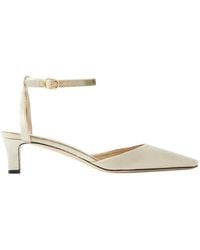 The Row - Carla Velvet Pumps - Lyst